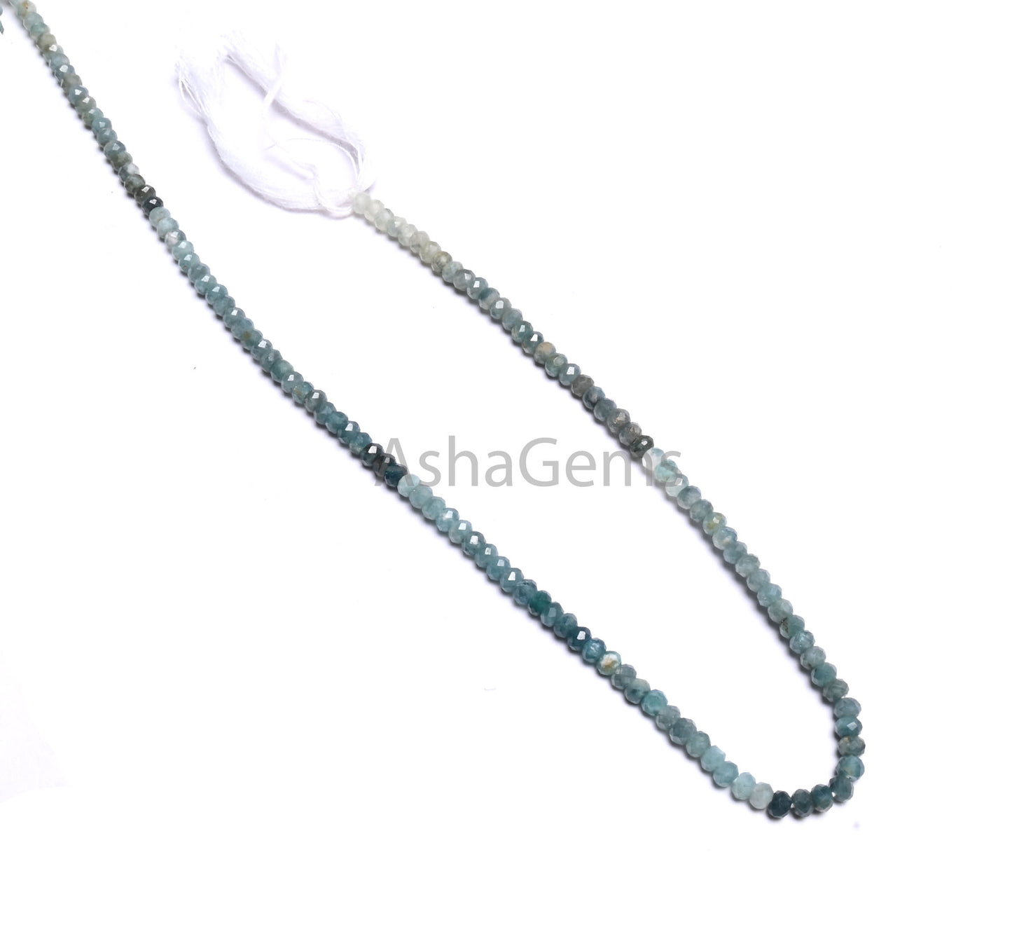 Fine Shaded Green Grandidierite Micro machine Cut Rondelle Gemstone Beads,3.5mm Rare Grandidierite faceted Natural Grandidierit Bead Jewelry