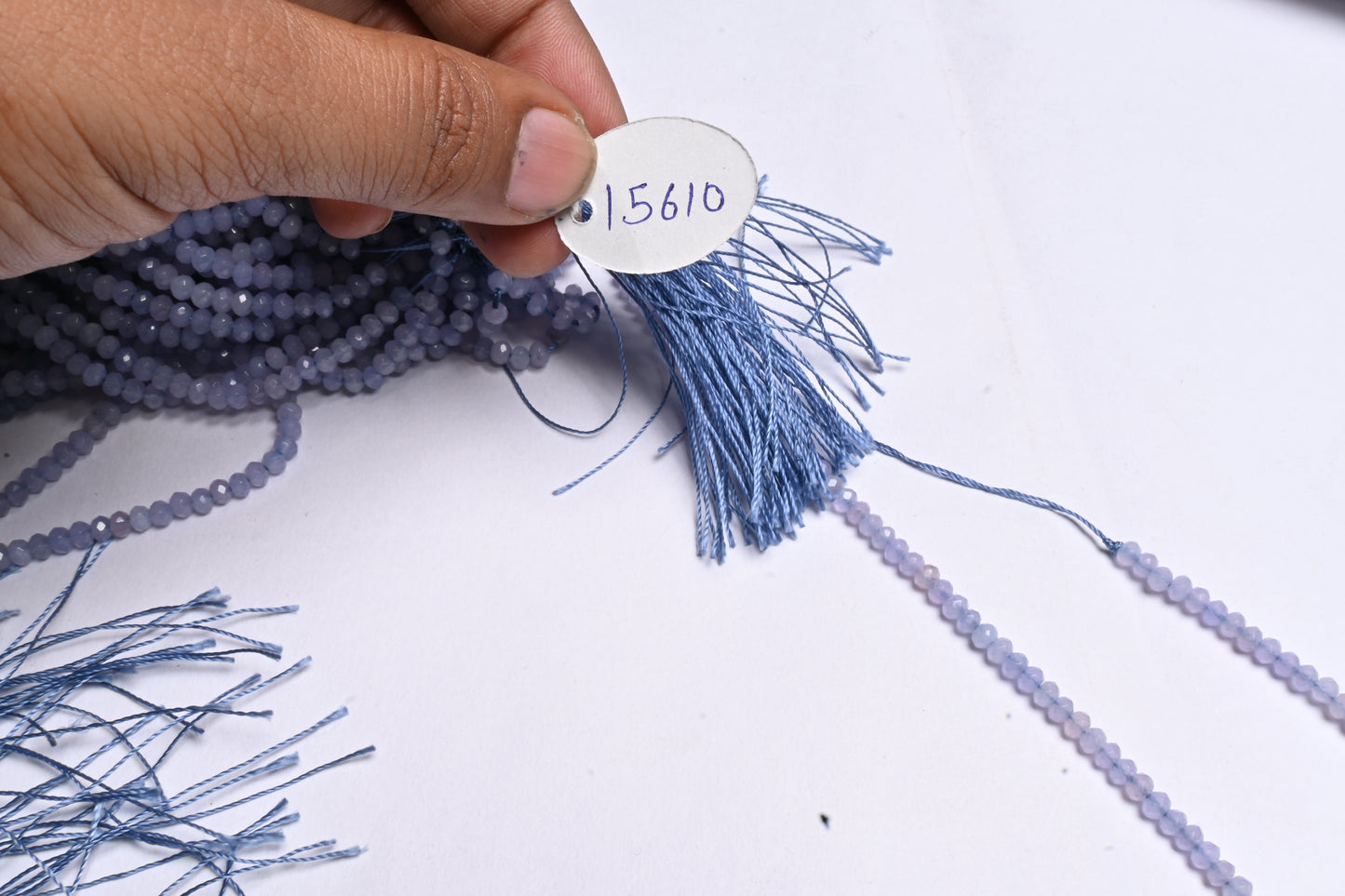 Fine Light Lavender Jade Quartz Faceted Rondelle Gemstone Beads,4.5mm Blue lace Agate Color Jade Quartz Machine Cut Beads Jewelry Craft SALE