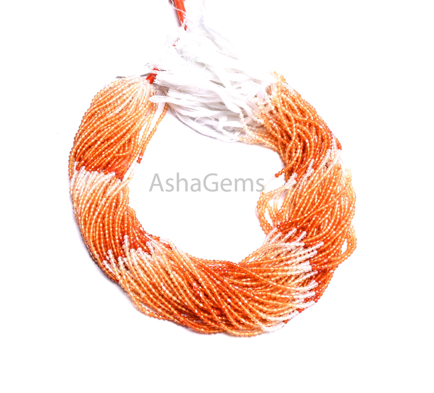 Beautiful Shaded Orange Red Carnelian faceted Rondelle Tiny Gemstone Beads,2 mm Natural AAA Carnelian Micro Machine Cut Beads Jewelry Crafts