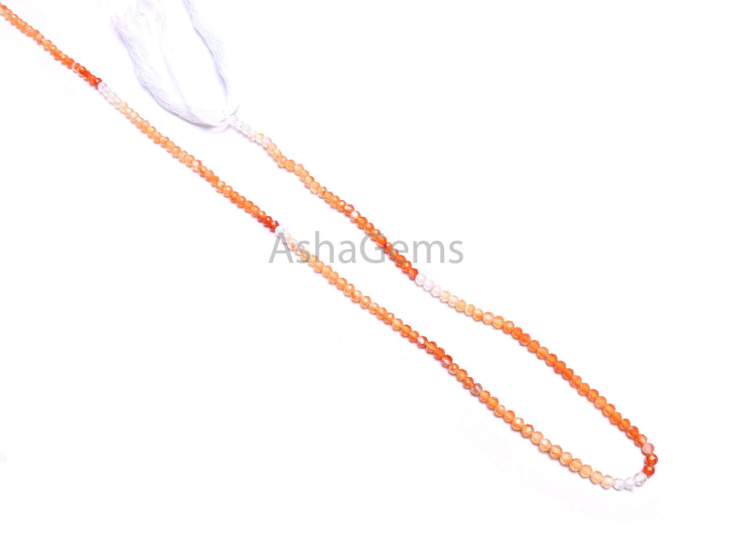 Beautiful Shaded Orange Red Carnelian faceted Rondelle Tiny Gemstone Beads,2 mm Natural AAA Carnelian Micro Machine Cut Beads Jewelry Crafts