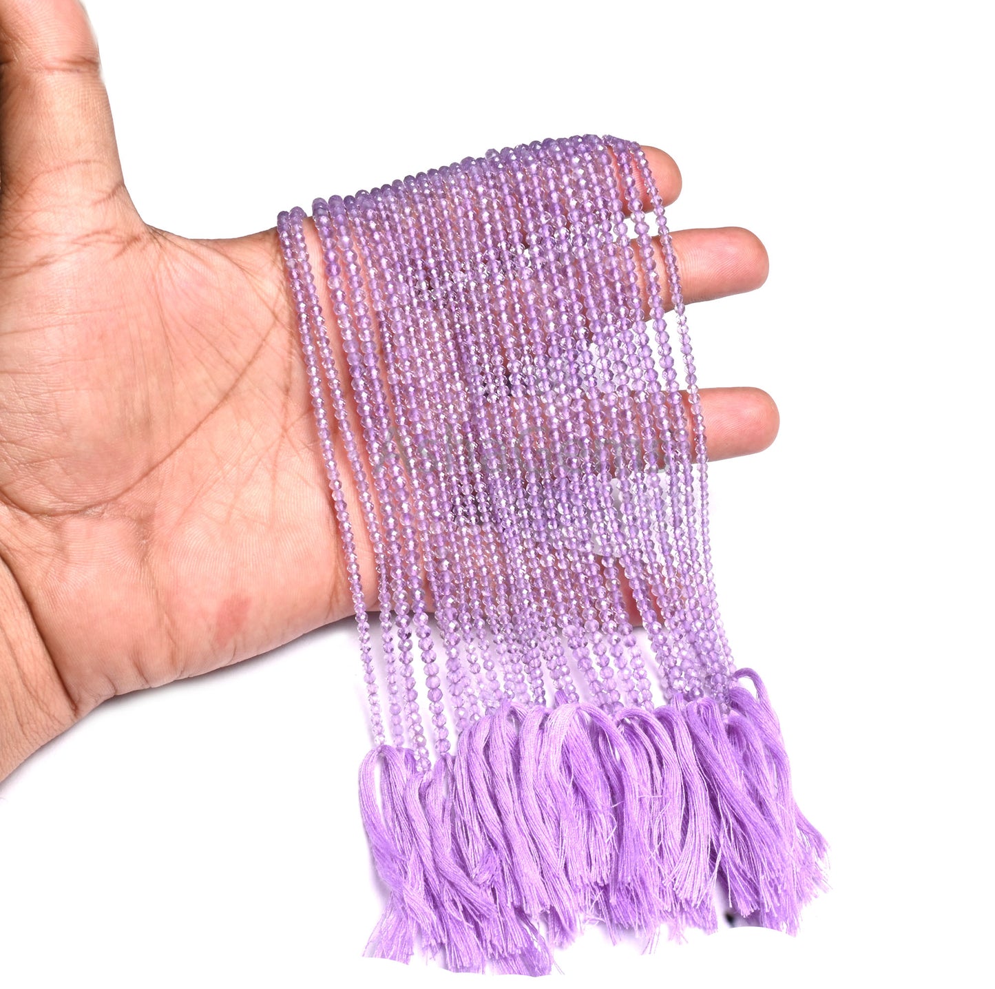 AAA+ Quality Pink Amethyst Micro Cut Rondelle Faceted Gemstone Beads, 13" Natural Pink Amethyst Machine Cut Amethyst Bead jewelry Craft SALE