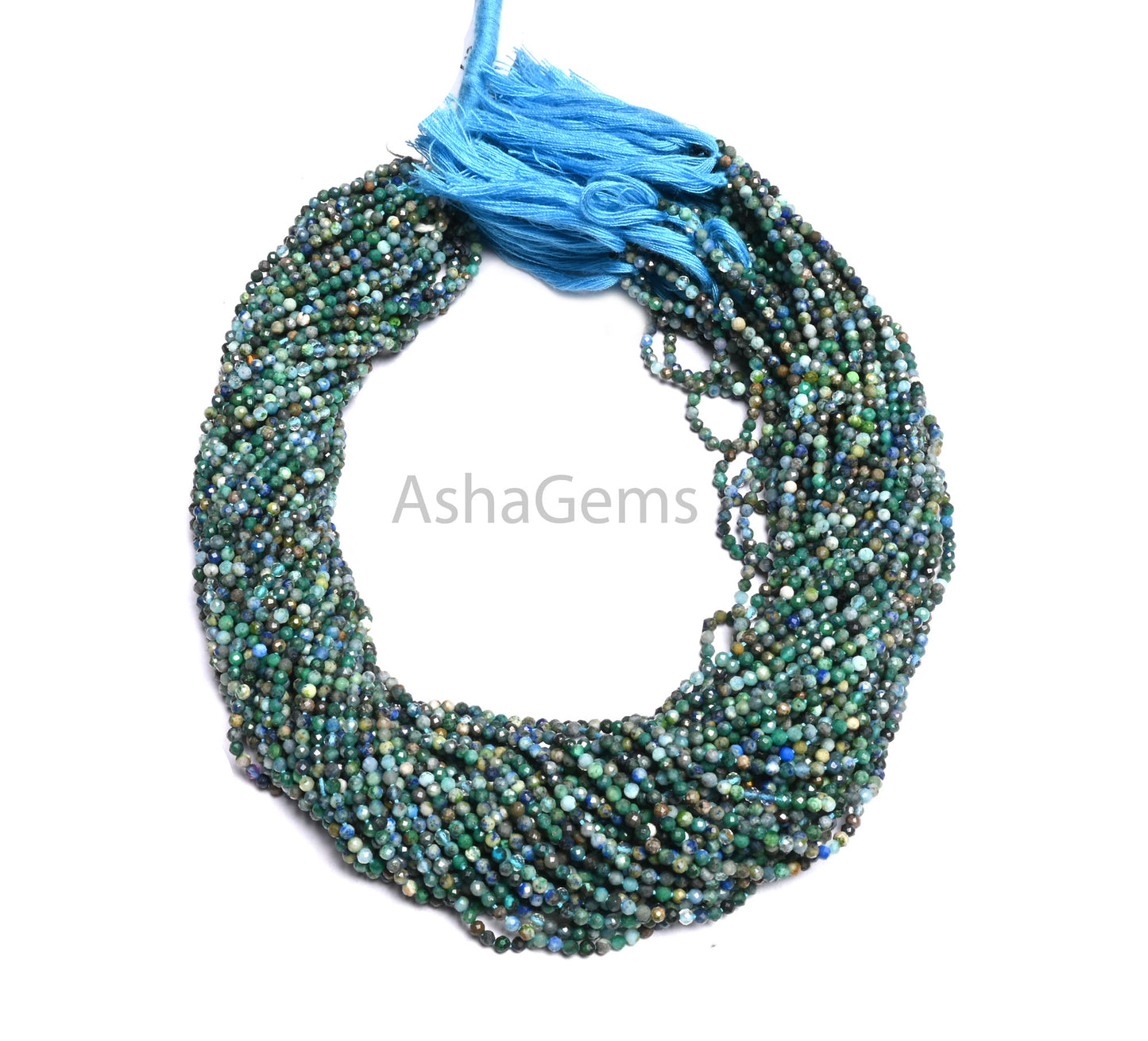 Beautiful Blue Chrysocolla Micro machine cut Tiny Rondelle Beads,2.25 mm Rare chrysocolla faceted Gemstone Loose Bead Jewelry Craft Necklace