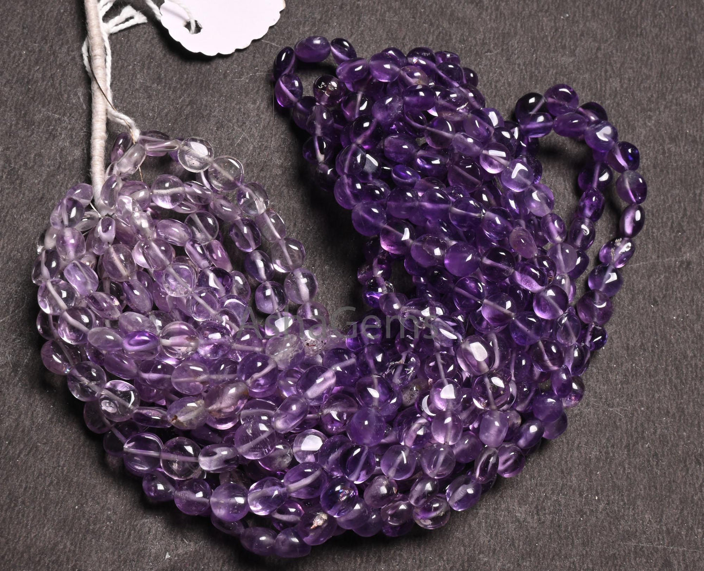 Fine Quality Amethyst Smooth Coin Shape Gemstone Loose Beads, Shaded Purple amethyst Plain Coin Handmade Bead, Natural Amethyst Jewelry SALE