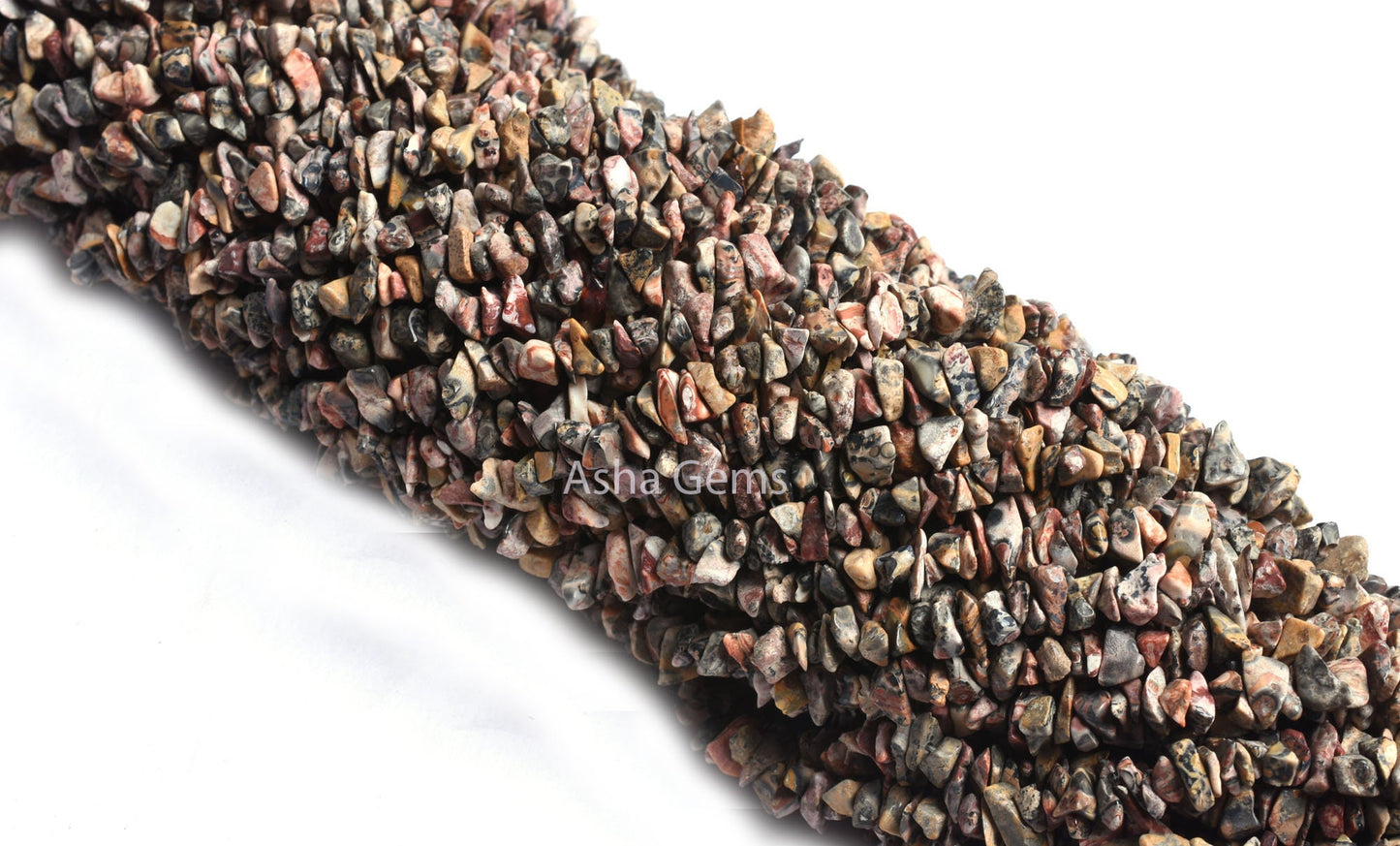 Natural Leopard Jasper Uncut Chips Gemstone Beads, 17, 34" Strand Jasper Smooth Raw Rough Nugget Beads, Fine Quality Jasper Uncut Chips SALE