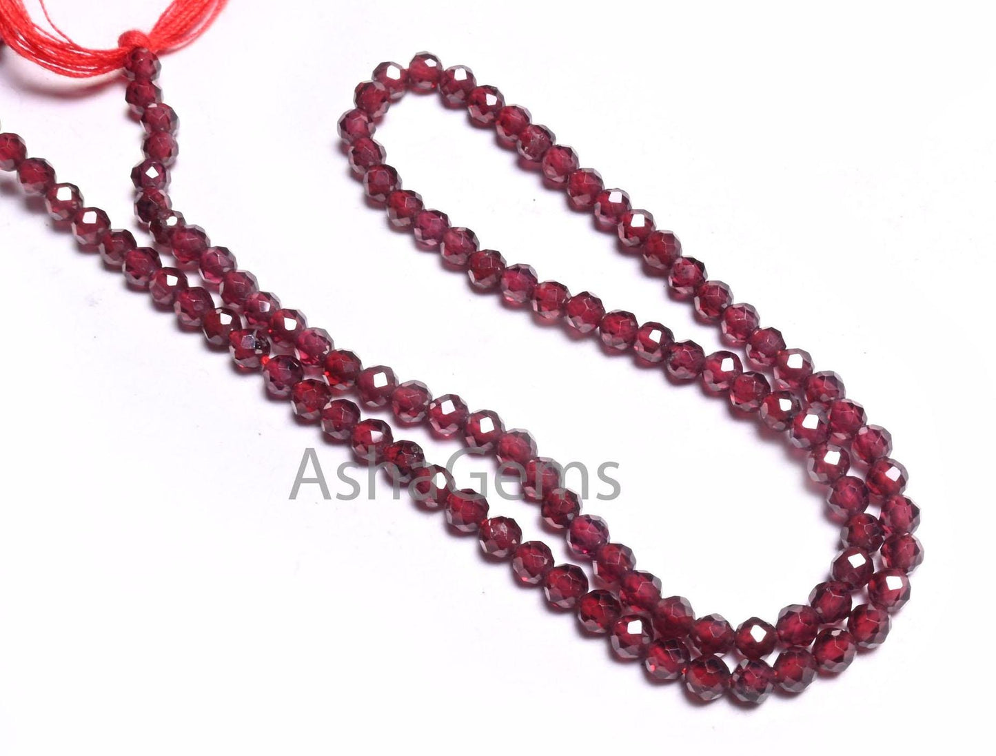 3 mm Genuine Garnet Micro Cut Faceted Rondelle Gemstone Beads,13" AAA Natural Pink Red Garnet Machine Cut Beads Necklace Jewelry Making SALE