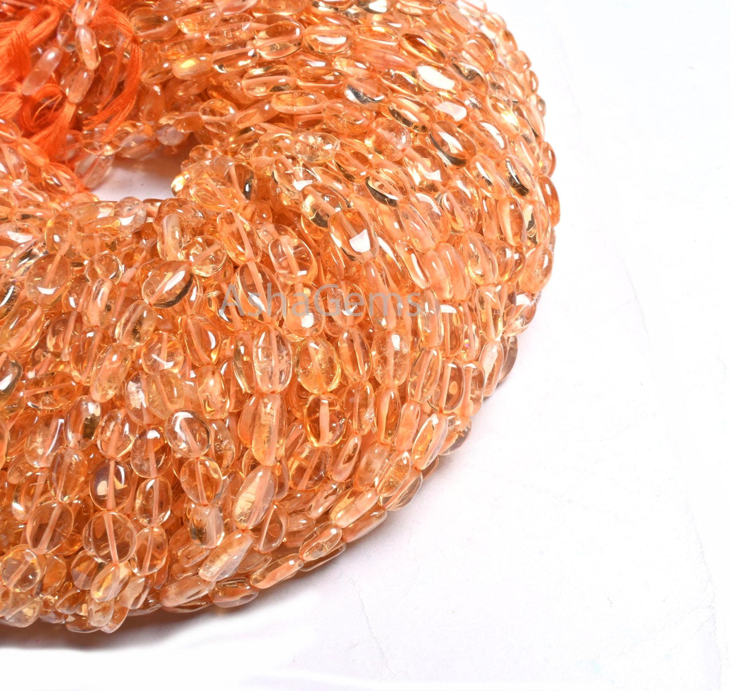 Beautiful Citrine Quartz Flat Oval Uneven Shape Handmade Beads, Natural Yellow Citrine Plain Oval Gemstone Citrine Beads Jewelry Crafts SALE