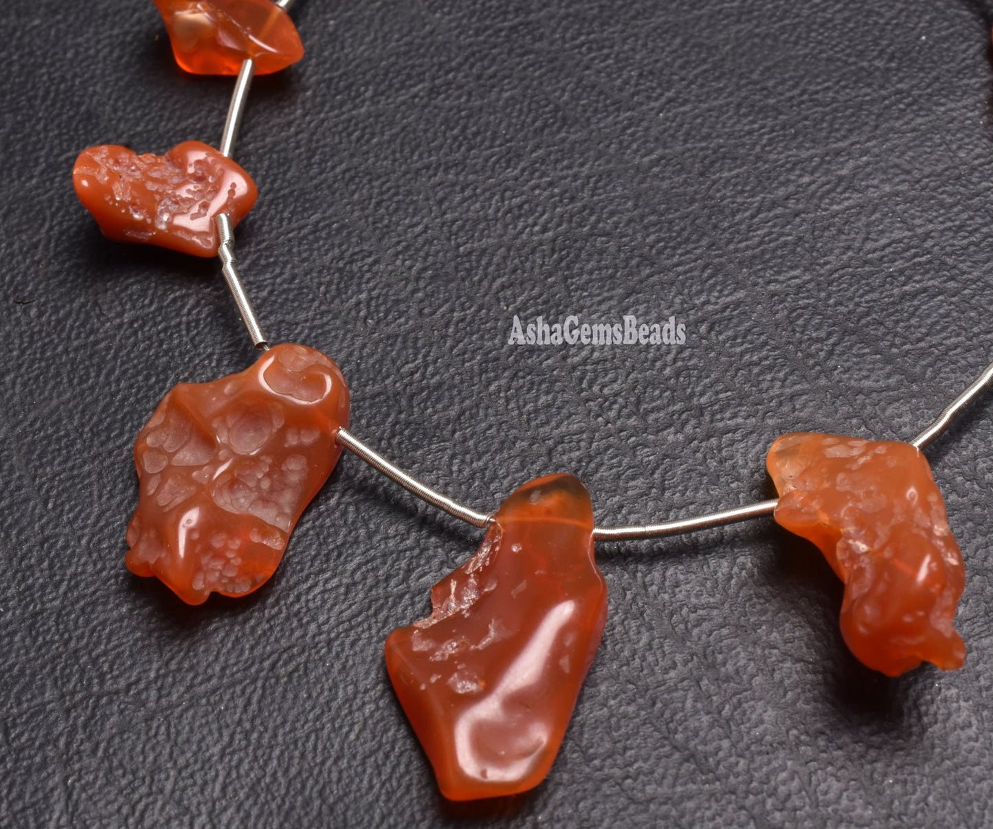 Beautiful Mexican Fire Opal Smooth Nugget Beads Natural Mexican Opal Rough shape Gemstone Beads, Red Opal Fancy Shape Uneven Beads Jewelry