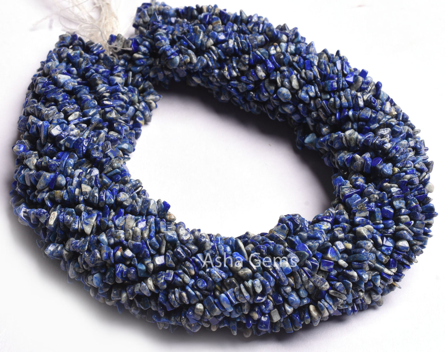 34" Strand Natural Blue Lapis Lazuli Uncut Chips Raw Nuggets Smooth Beads Gemstone Fine Quality Lapis Lazuli Chips Rough Bead Lapis Jewelry
