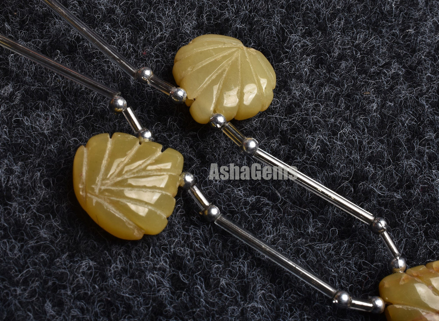 Beautiful Yellow Opal Carved Heart Shape Beads, Yellow Opal Carving Heart Beads, Opal Carve Handmade Gemstone Beads For Jewelry Making Craft
