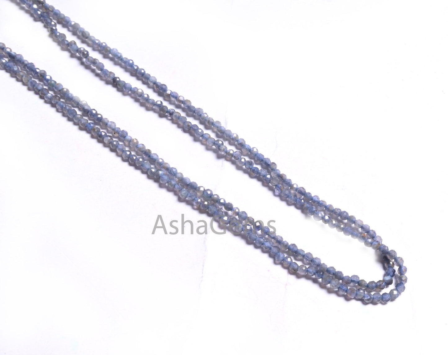 2mm Natural Iolite Tiny Rondelle Faceted Machine Cut Beads,12.5" Blue Iolite Micro Cut Gemstone Loose Iolite Bead Jewelry making Craft SALE