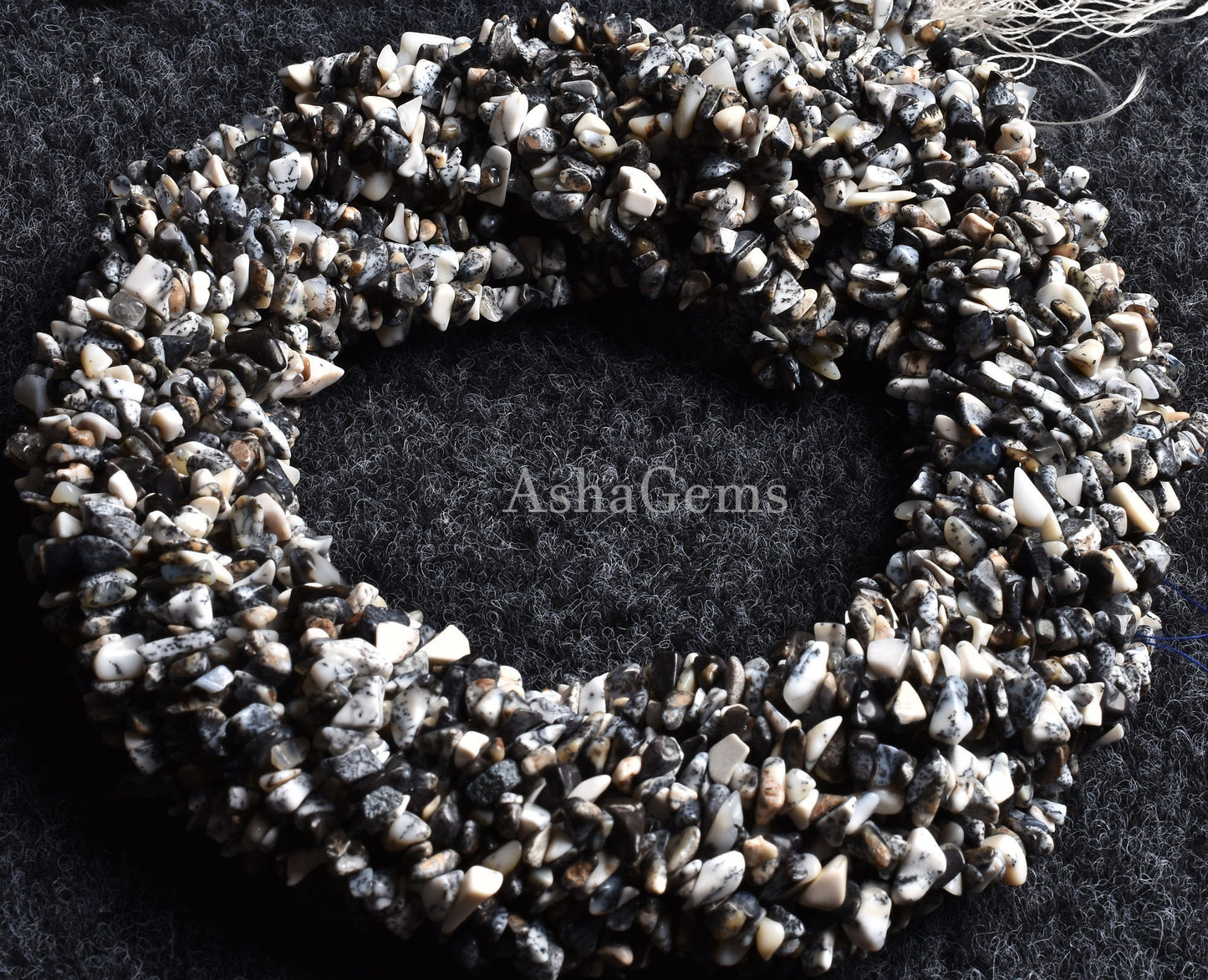 34" Strand Natural Dendrite Opal Uncut Chips Beads,Opal Smooth Raw Rough Beads, Fine Dendritic Opal uncut Polish Nugget Unshape Bead Jewelry