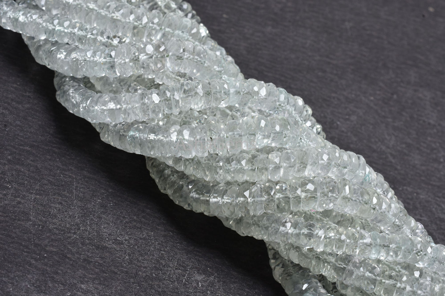 Beautiful Green Amethyst Flat Wheel Shape Faceted Beads, Natural Amethyst Indian Cut Heishi Tyre Gemstone Beads, Amethyst Bead Jewelry Craft
