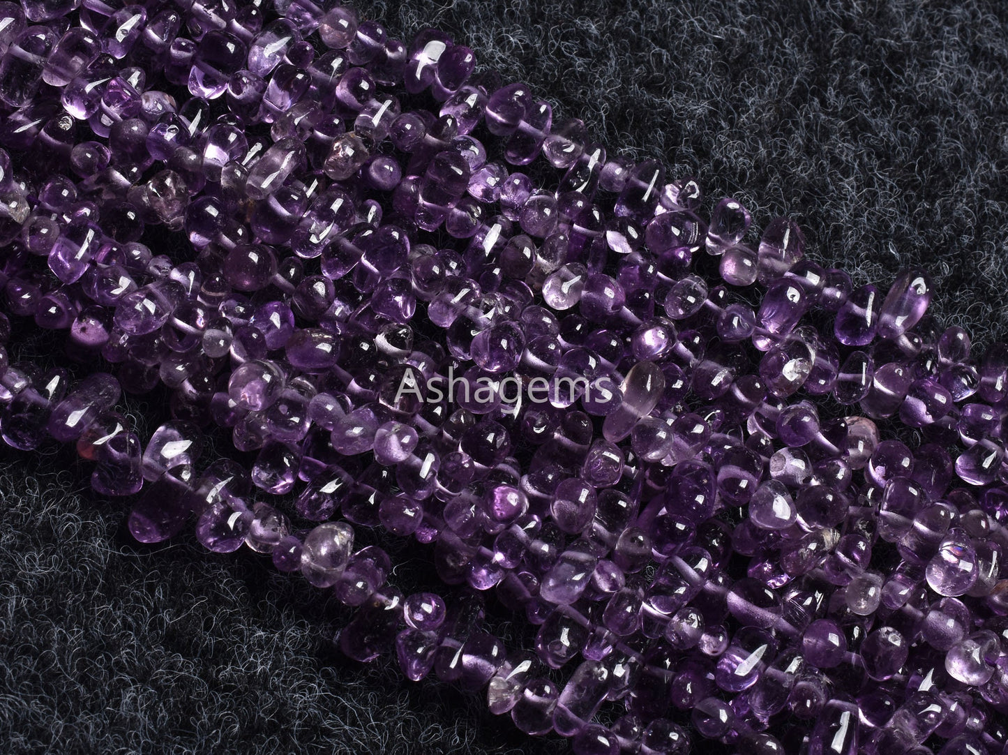 Natural Amethyst Smooth Drops Shape Beads Gemstone,13" Strand Brazil Amethyst Drops, Amethyst Side Drill Teardrop Handmade Indian Beads SALE