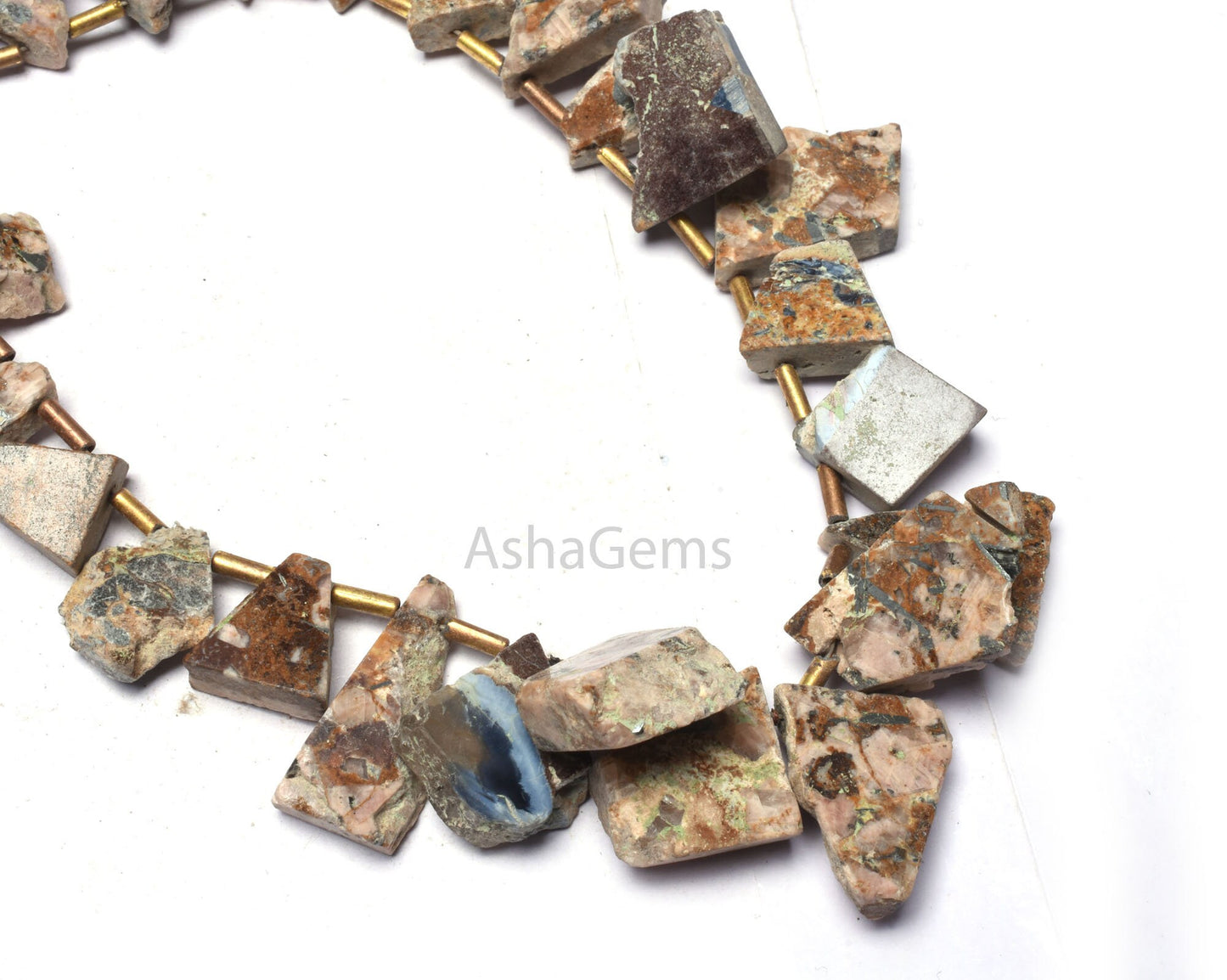 Natural Pietersite Rough Slice Gemstone Beads,14" Strand Pietersite Beads, rare Pietersite Uneven Raw Slice Beads For Jewelry Making Crafts