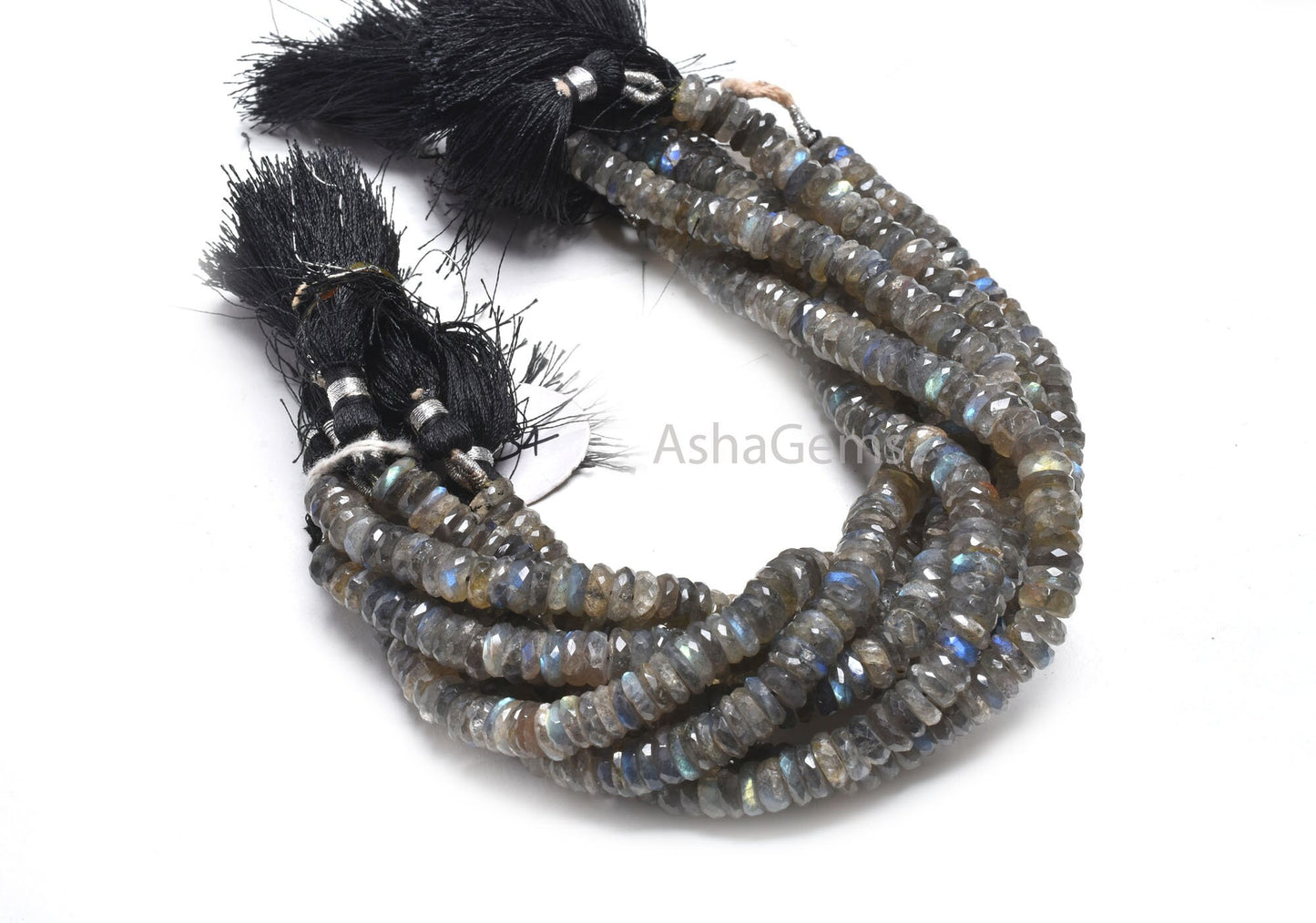 Natural Flash Labradorite Faceted Heishi Tyre Gemstone Beads, Blue Fire Labradorite Flat Wheel Shape Beads, Labradorite Bead Jewelry Crafts