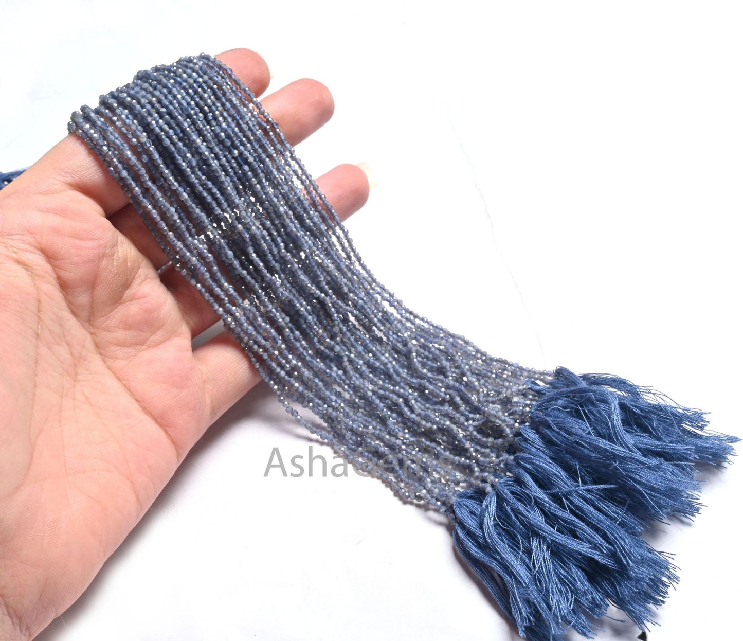 Beautiful Iolite Micro Cut Rondelle Faceted Machine Cut Gemstone Loose Beads,2mm Natural Blue Iolite Micro Cut Tiny Iolite Bead Jewelry SALE