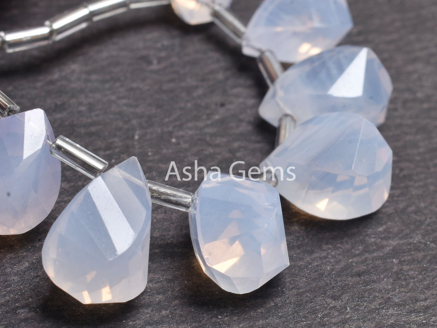 Beautiful Light Purple Lavender Quartz fancy Twisted Drop Faceted Beads, AAA Natural Lavender Quartz Teardrop Side Drill Gemstone Bead Craft