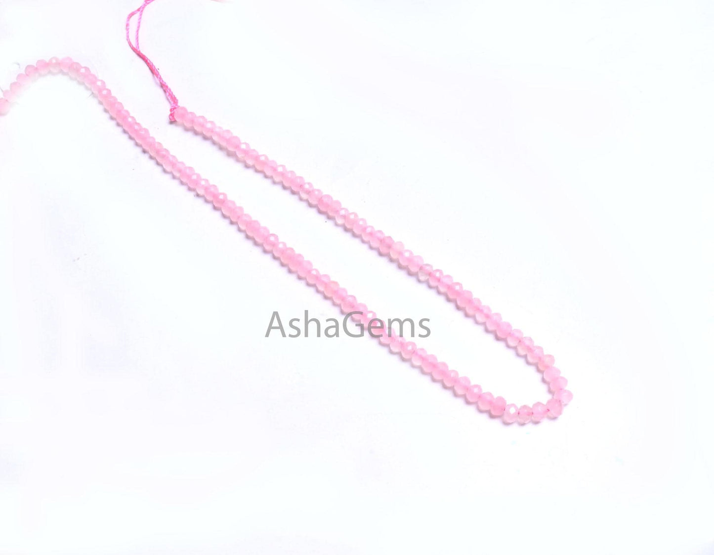 AAA Quality Pink Jade Quartz faceted Rondelle Shape Beads,4.5x3 mm Rose Pink Jade Quartz machine cut Gemstone Loose Beads Jewelry Craft SALE