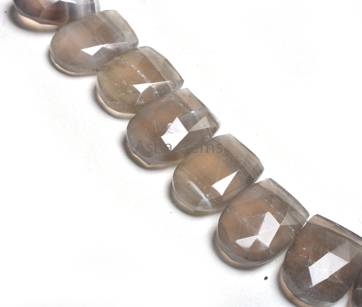 Beautiful Boulder Agate Chalcedony Faceted Fancy Nail Shape Beads,11-17mm Gemstone Fancy Briolette Side Drill Bead Jewelry Making Craft SALE