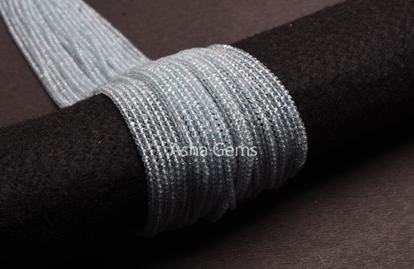 13" Strand AAA Sky Blue Topaz Machine Cut Faceted Beads,2.75 mm Natural Topaz Micro Cut Gemstone Beads, Real Sky Topaz Bead For Jewelry SALE
