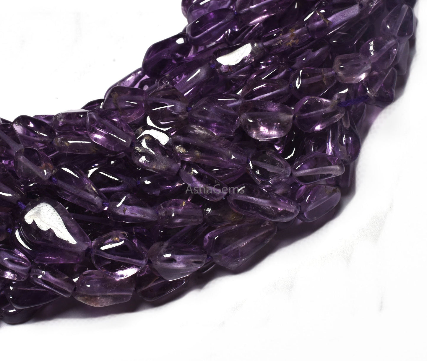 Beautiful Purple Amethyst Pear Shape Beads Natural Amethyst Smooth Uneven Pear Shape Beads Briolette Amethyst Jewelry Beads For Craft SALE