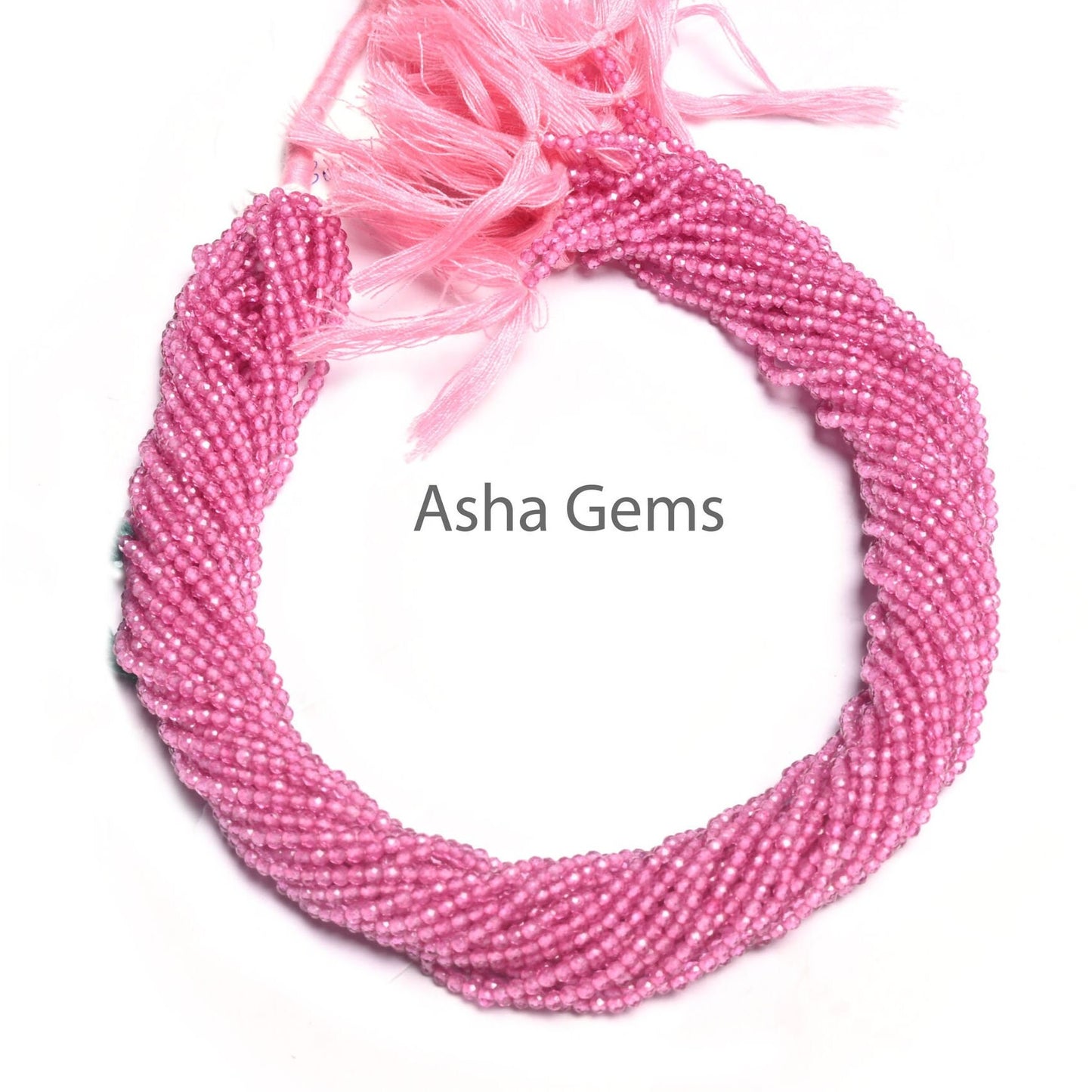 Rare Pink Coated Moonstone Micro Cut Faceted Tiny Gemstone Beads,2.2 mm Natural Moonstone Pink Coated Moonstone Machine Cut Rondelle Beads