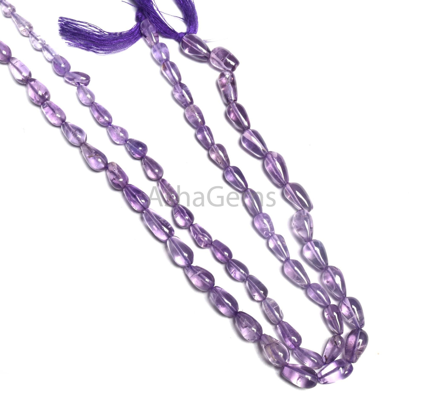 Beautiful Brazil Amethyst Smooth Uneven Drop Straight Drill Beads,12.5" Natural Amethyst handmade Teardrop Gemstone Beads Jewelry Craft SALE