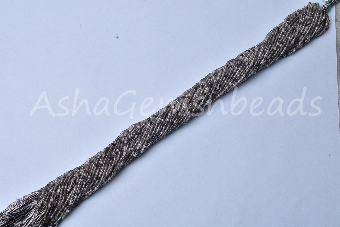 AAA Quality Black Rutile Faceted Micro Cut Beads,2.5mm Natural Rutilite Machine Cut Rondelle Gemstone Beads,13" Rutile Bead Necklace Jewelry