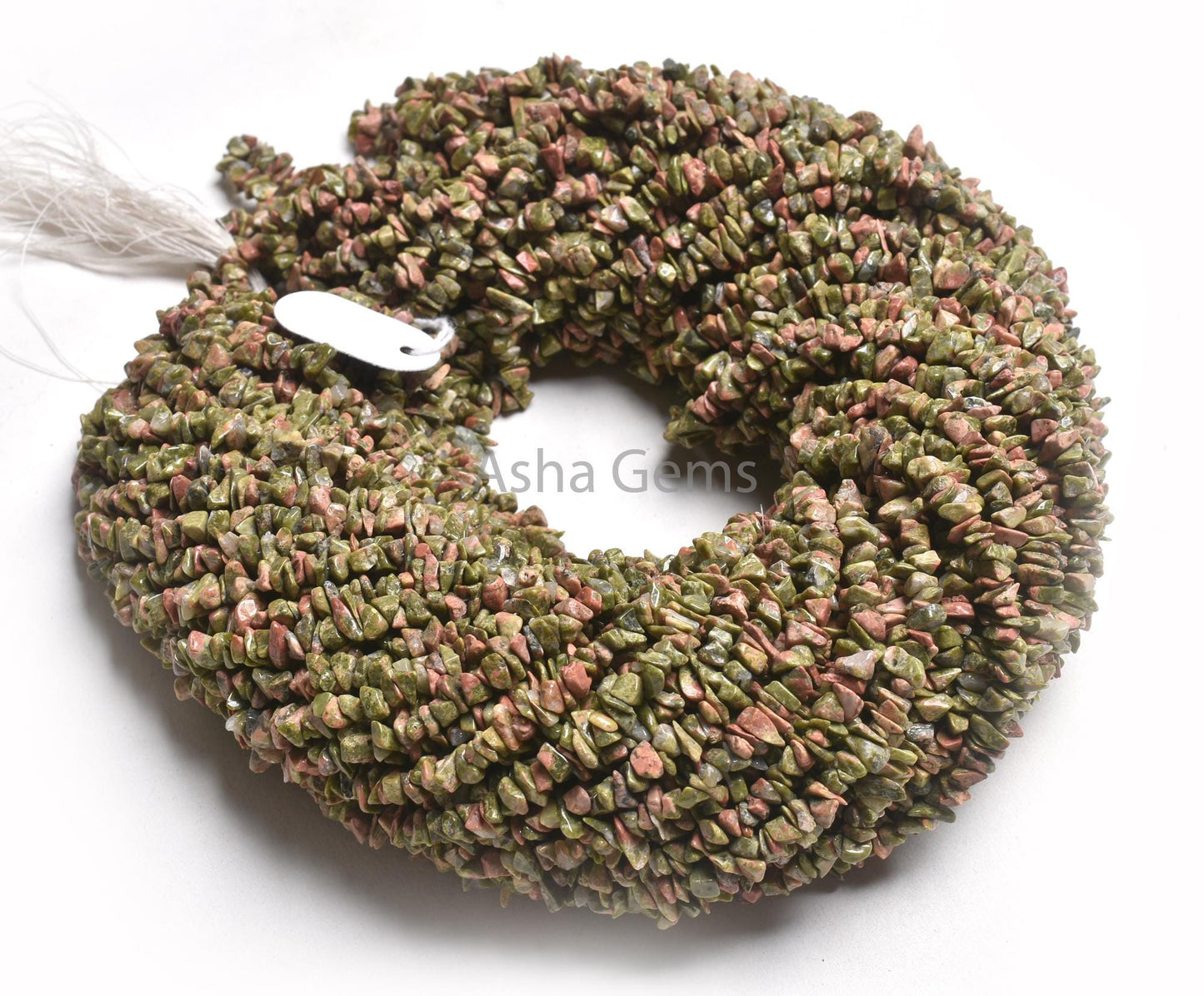 Natural Unakite Uncut Chips Smooth Beads Gemstone 34" Strand Unakite beads, Umakite Uneven Shape tiny raw rough bead For Jewelry making SALE