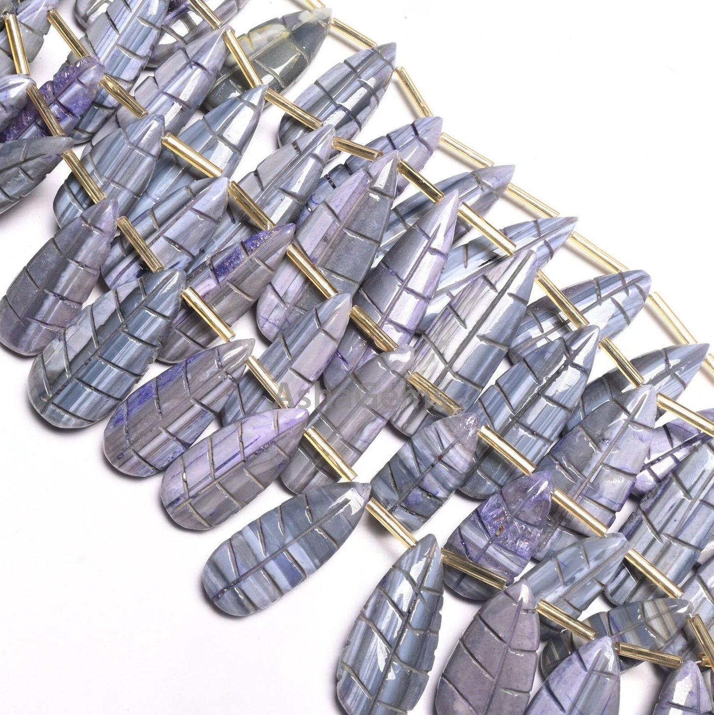 Amazing Shaded Blue Grey Opal Fancy Long Pear Carved Gemstone Handmade Beads,8" Opal Carving Fancy Teardrop Beads Jewelry Making Crafts SALE