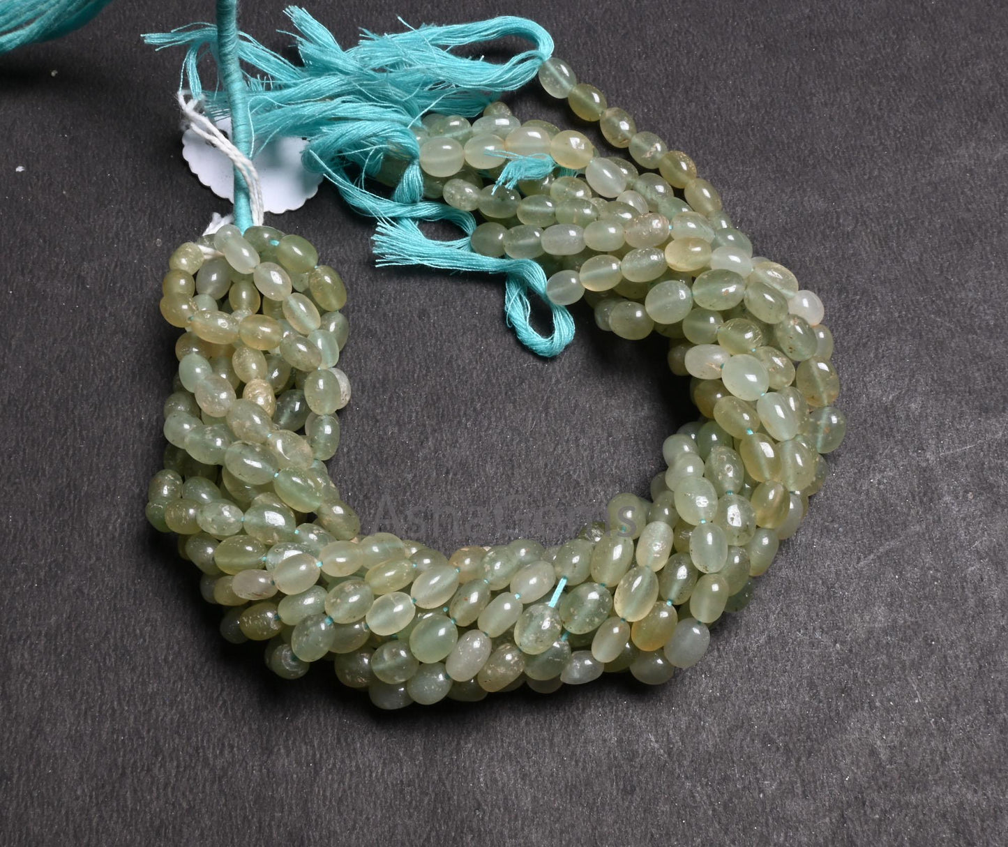 Natural Green aventurine fancy Puff Oval Smooth beads,12" Shaded Green aventurine Plain Handmade Oval Gemstone beads Jewelry Handicraft SALE