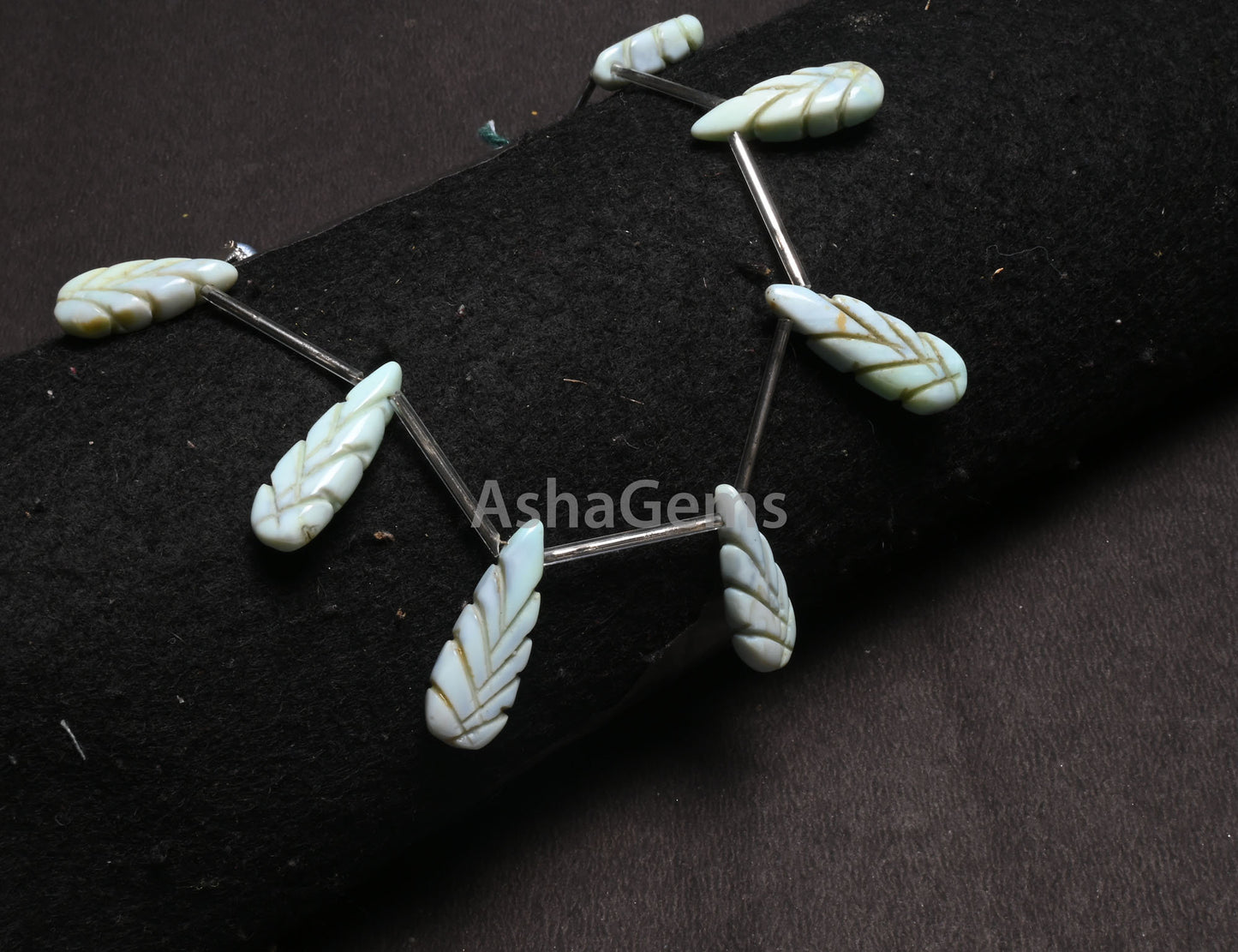 Beautiful Blue Oregon Opal Fancy Pear carved Gemstone beads,11-30mm Light Blue Opal Carving Teardrop handmade Opal Bead Jewelry making Craft