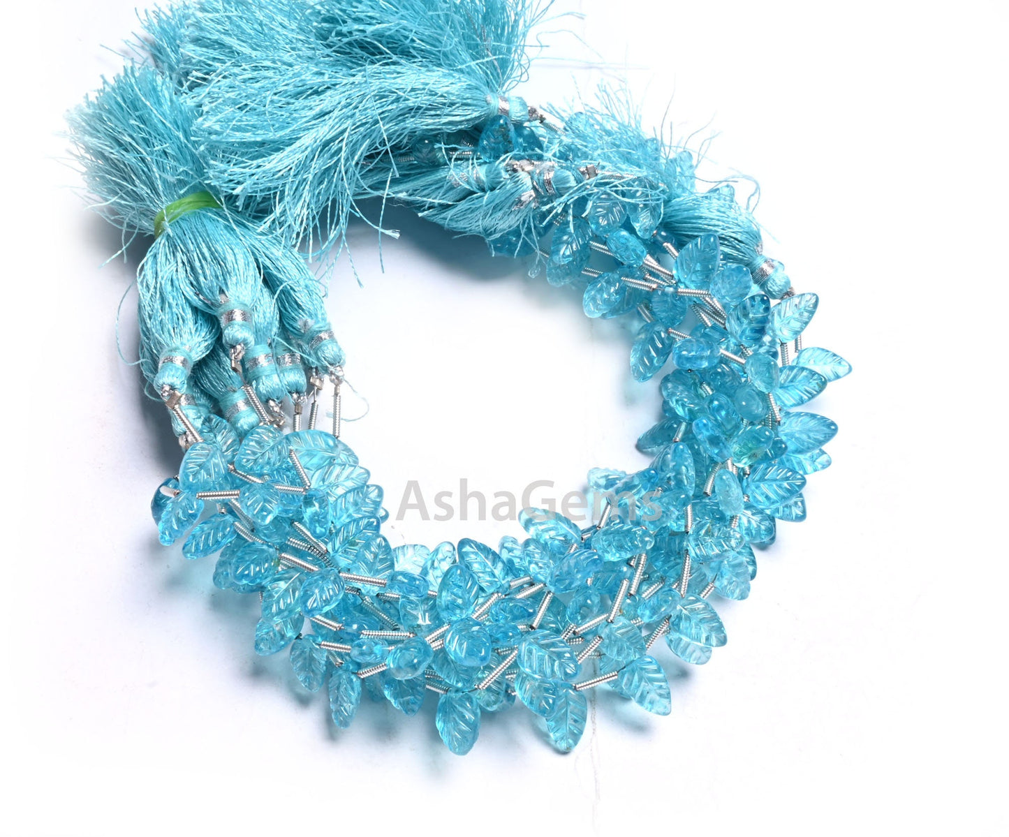 Beautiful Blue Topaz Fancy Leaves Shape handmade Carving Beads, AAA Swiss Blue Coated Topaz Carved Pear Briolette Gemstone Bead Jewelry SALE