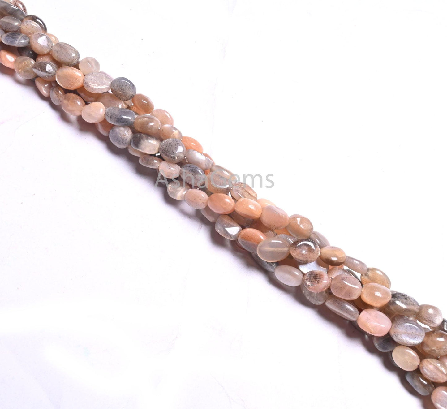 Natural Moonstone Smooth Oval Gemstone Beads, Shaded Sunshine Moonstone handmade Oval Shape Uneven moonstone Beads Jewelry making Craft SALE