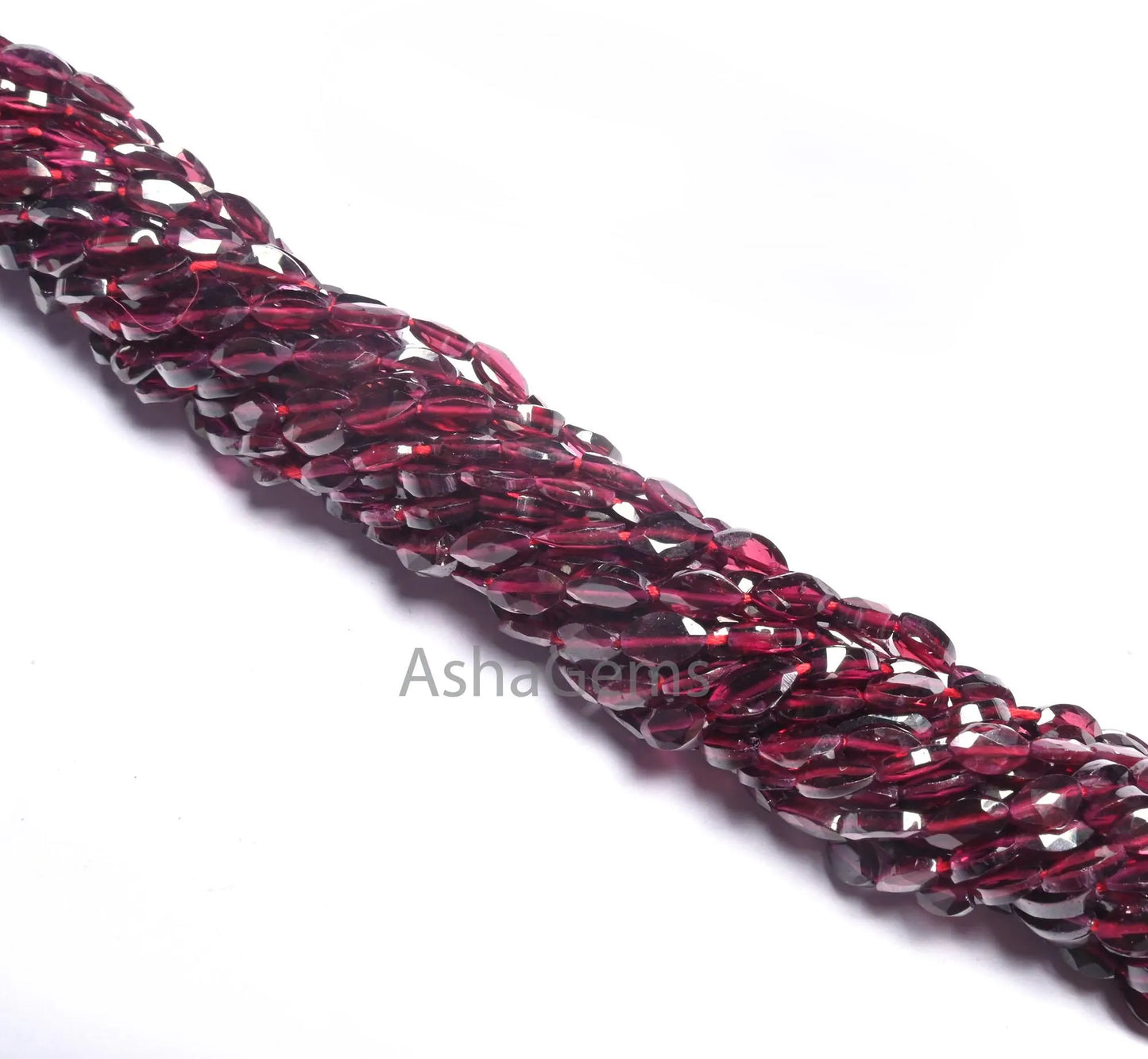 Natural Red Garnet Faceted Marquise Shape Gemstone Beads, Garnet Flat Table Cut Marquise bead,13"Strand Straight Drill Marquise Bead Jewelry (AG 18714 )