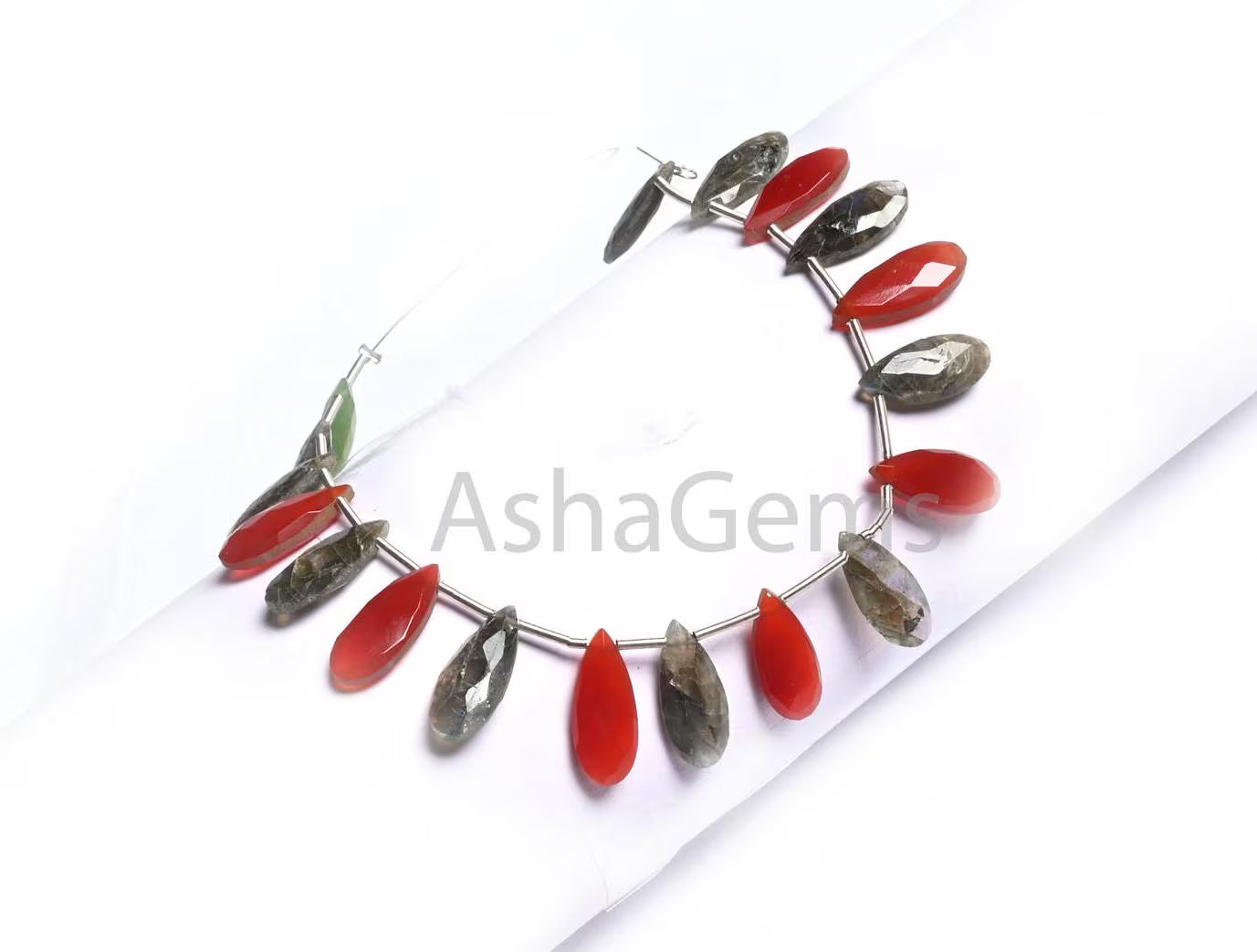 Beautiful Multi Color Stone Fancy Long Pears Shape Beads,6-15 mm Disco Shaded Gemstone Teardrop Briolette faceted Bead Jewelry Making Crafts(AG 18811)
