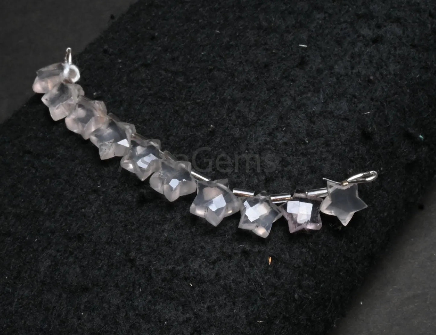 Rose quartz Faceted Star Shape Carving Beads,10-10.5mm Light Pink Rose Quartz Fancy Star Carved Beads Gemstone Carving Bead For Jewelry SALE (AG 18870)
