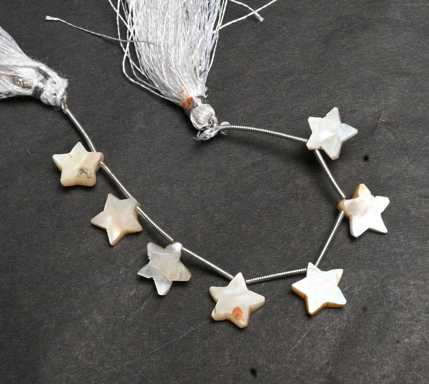Natural Mother Of Pearl Carving Star Shape beads, white Mother Of Pearl Fancy Carved Gemstone Carve star MOP Shell Pearl Beads jewelry Craft (AG 18892)