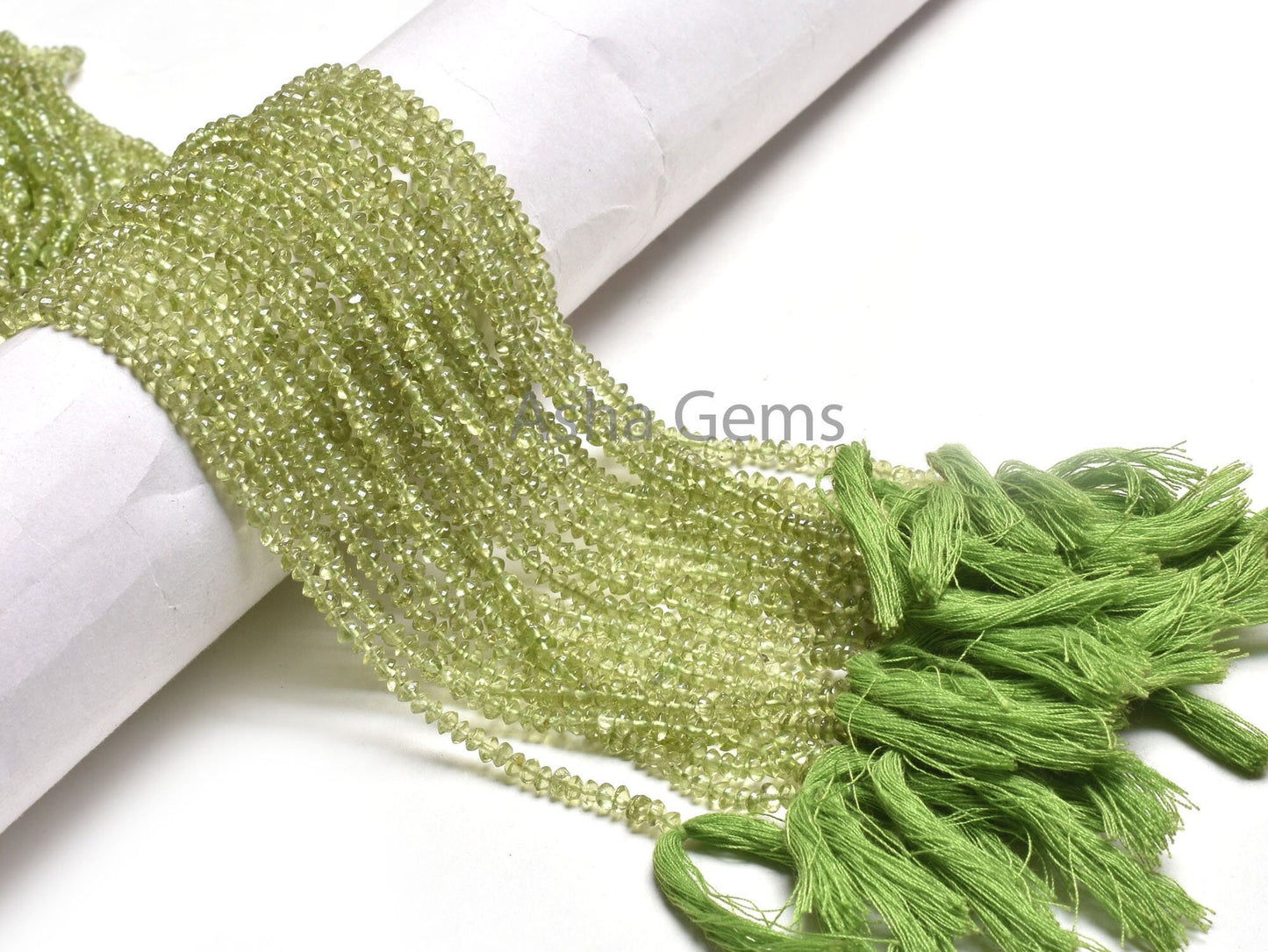 13" Strand Natural Green Peridot Smooth Button Shape Beads,3,3.5 mm Peridot Plain handmade Button Center Drill Gemstone Beads Jewelry Crafts