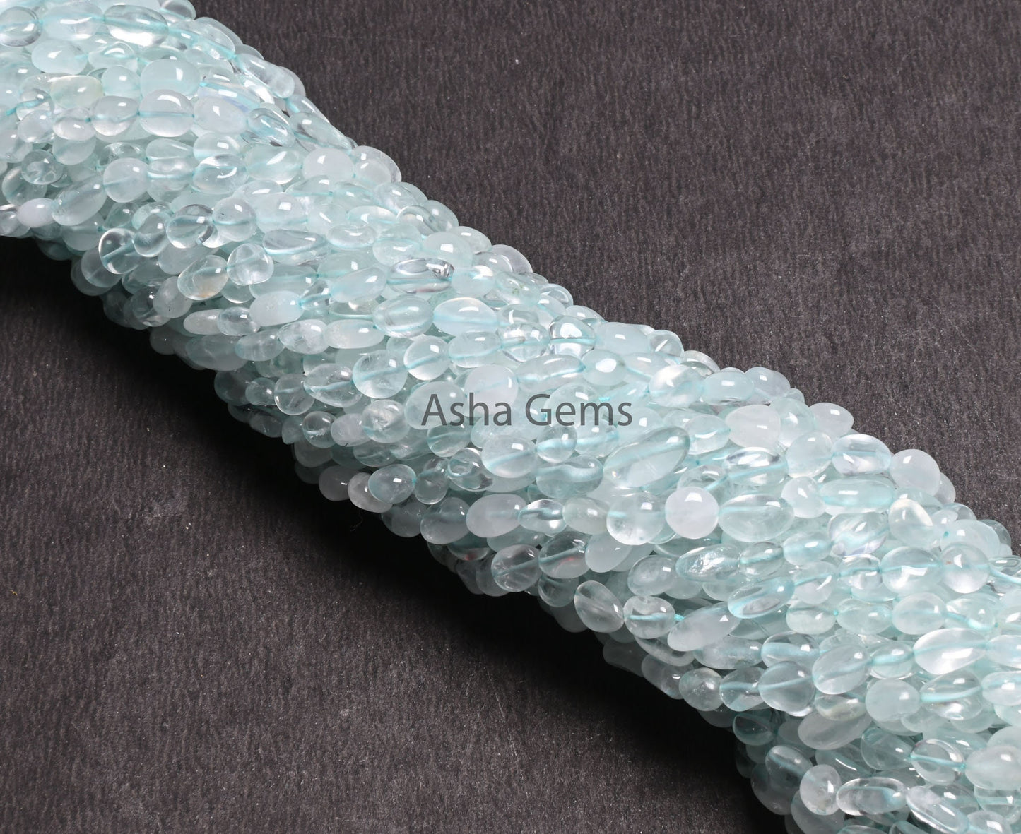Beautiful Blue Topaz Smooth Nugget Shape Beads, Topaz Handmade Uneven Tiny Nugget Beads Gemstone Topaz Loose Bead Jewelry Making Craft SALE (AG 22277)