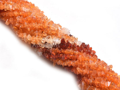 AAA Quality Mexican Fire Opal Uncut Chip Gemstone Beads ,34"Strand Natural Fire Opal Raw Rough Tiny Nugget Shaded Opal Beads Jewelry Crafts