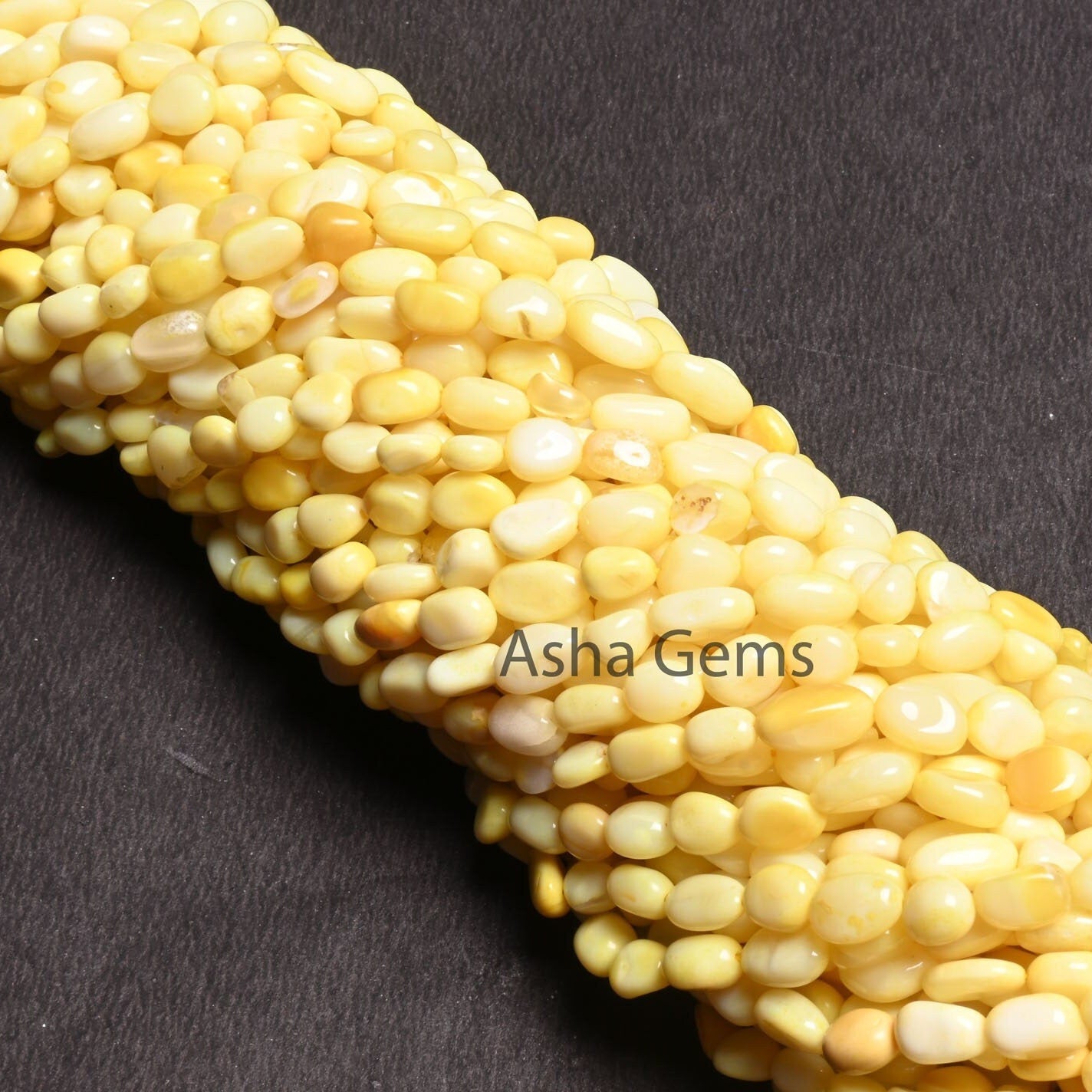 Beautiful Yellow Opal smooth Nugget Gemstone Loose beads,5.5-10 mm Yellow Opal Plain Handmade tumble Uneven Shape Beads, Opal Beads Jewelry (AG 22265)