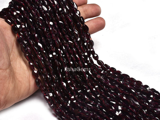 Beautiful Red Garnet Twisted marquise Shape Gemstone Beads,13"Strand Natural Garnet Straight Drill Marquise Beads Garnet Handmade fancy Bead