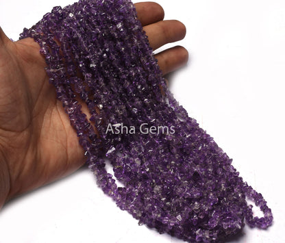Natural amethyst Uncut Chip Gemstone Beads, Pink amethyst Smooth raw rough Beads Uneven Tiny Nugget Polish Amethyst Beads jewelry Craft SALE
