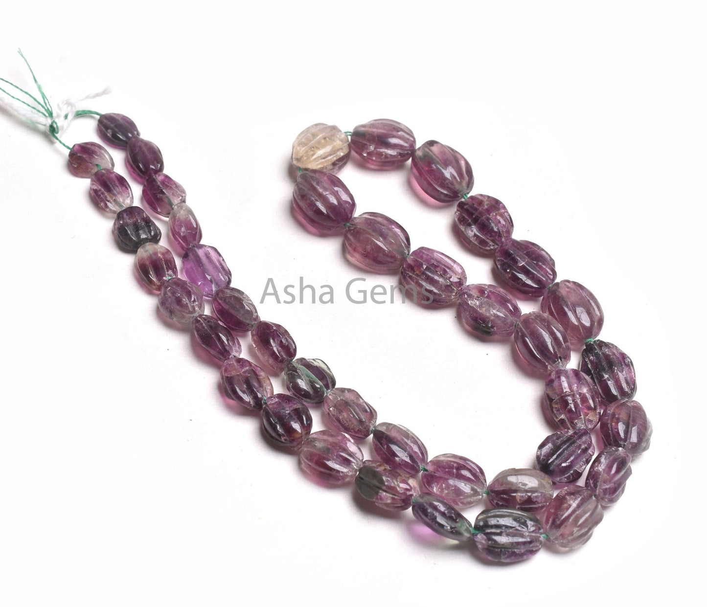 Natural Purple Fluorite Carved Oval Shape Beads,18" Strand Fluorite Purple Carving Oval Beads, Fluorite Carve Beads Fancy Jewelry Craft SALE