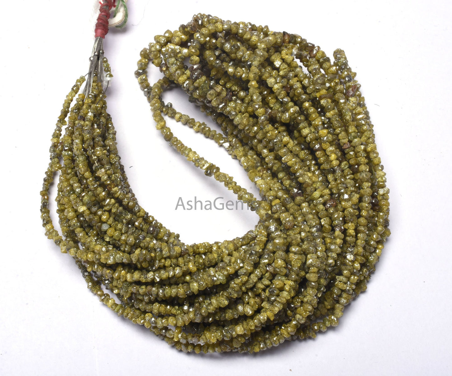 Rough Diamond Uncut Chip beads, Natural Green-Yellow Diamond Uncut Beads, Genuine Raw Diamond beads, Wholesale diamond beads Jewelry Makings