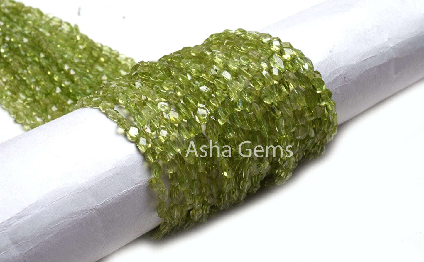 Beautiful Green Peridot faceted Oval Shape Beads,13" Strand Peridot Oval Briolette Straight Drill Gemstone Handmade Beads Handicraft Jewelry