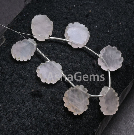 Beautiful Rose Quartz Fancy Flat Rough Slice Carved Gemstone Beads, Natural Pink Rose Quartz Uneven Raw Polish Slice handmade carving Beads