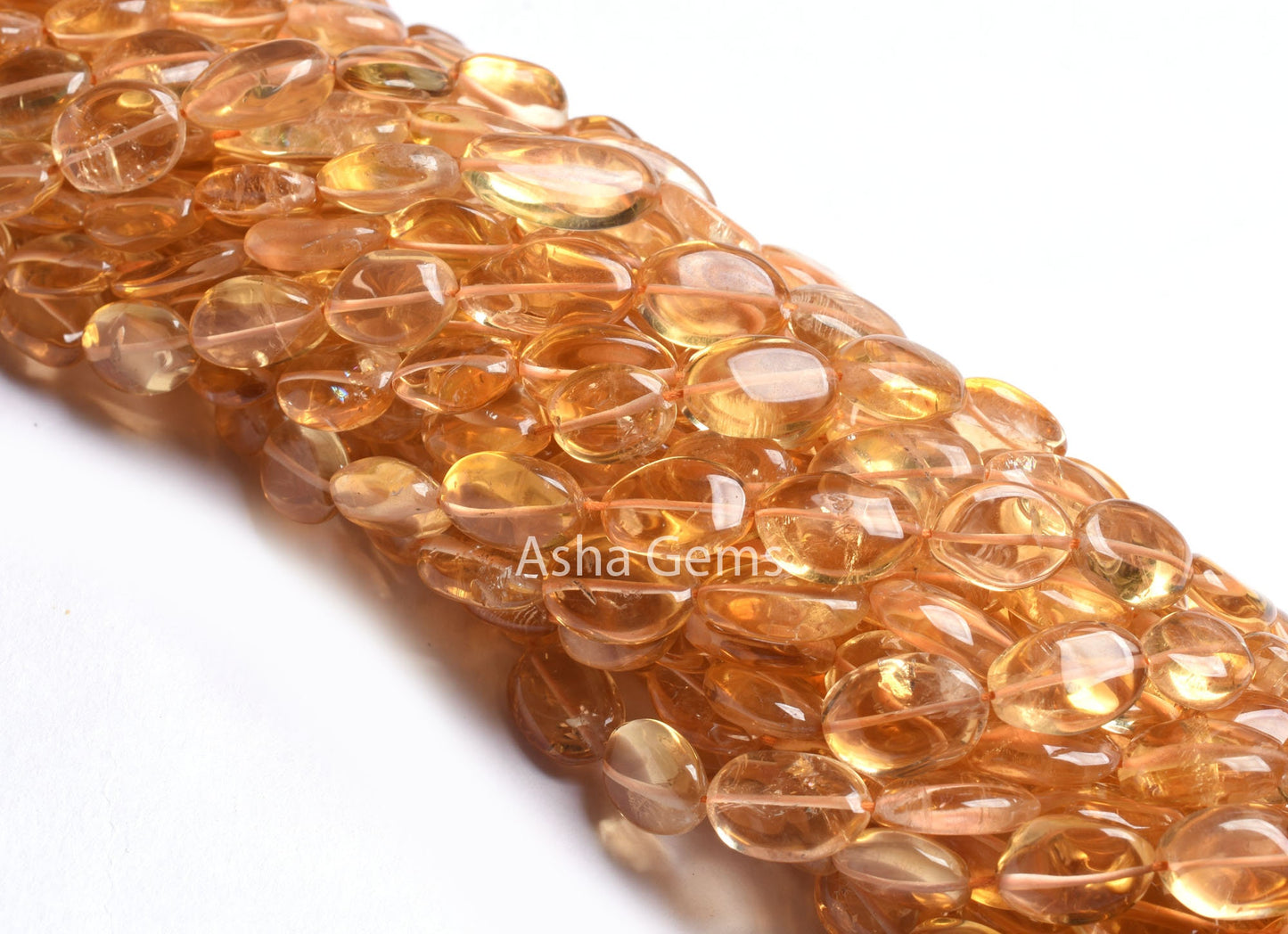 Fine Quality Natural Citrine Quartz Oval Shape Beads,13" Strand Yellow Citrine Handmade Uneven Oval Beads Gemstone Loose Bead Jewelry SALE