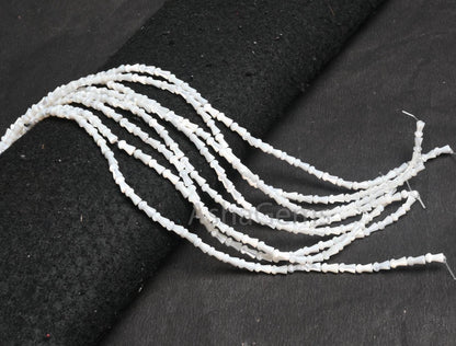 Beautiful Mother Of Pearl Fancy Mushroom Shape Gemstone Loose Beads,4-7.5 mm Natural Iridescent White MOP Shell Smooth Beads Jewelry makings